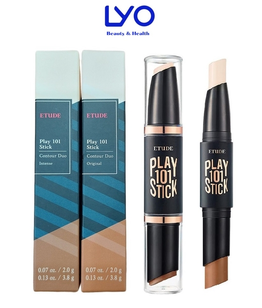 Bút Tạo Khối 2 Đầu Etude House Play 101 Stick Contour Duo