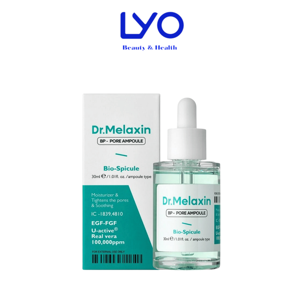 Tinh Chất Serum BP Sáng Da, Sạch Mụn Dr.Melaxin BP Pore Ampoule 30ml Cải Thiện Lỗ Chân Lông, Hàn Quốc
