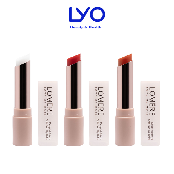 Son Dưỡng Chống Nắng, Giảm Thâm Môi Lomere Deep Moisture Soft Sun Lip Balm Hàn Quốc