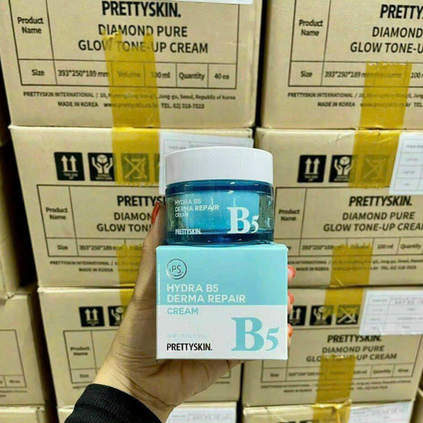 Kem dưỡng trắng và phục hồi da Prettyskin Hydra B5 Derma Repair Cream 52ml