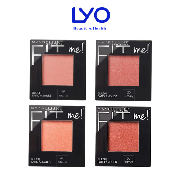 Phấn Má Hồng Mịn Lì Maybelline New York Fit Me 4.5g