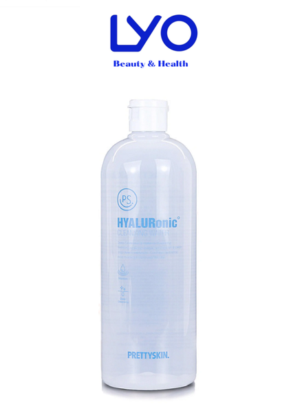 Nước Tẩy Trang Cấp Ẩm Hyaluronic Prettyskin Cleansing Water 600ml