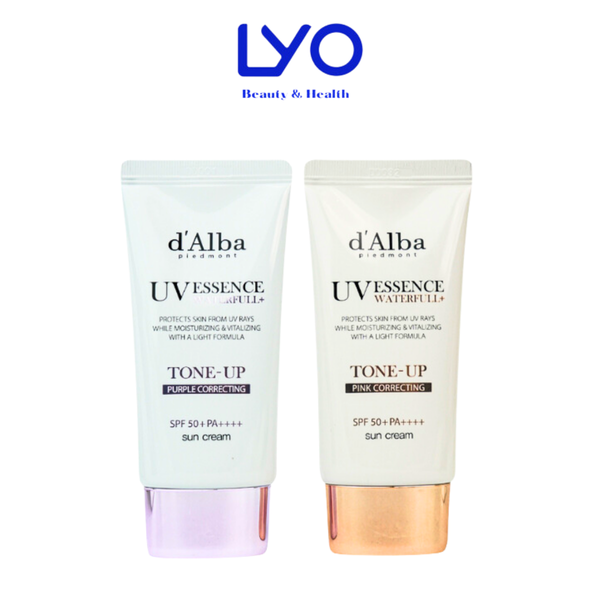 Kem Chống Nắng Bảo Vệ, Dưỡng Ẩm & Nâng Tông Da d'Alba Waterfull Tone-up Sun Cream SPF 50+ Hàn Quốc 50ml
