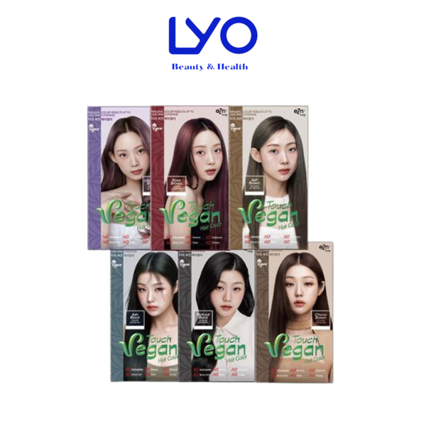 Thuốc Nhuộm Tóc Phủ Bạc Thuần Chay EZN Touch Vegan Hair Color Hàn Quốc 60ml