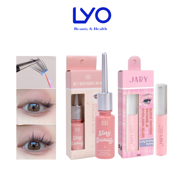 Keo Dán Lông Mi Giả Không Thấm Nước Nhanh Khô Jary Quick Drying Invisible Eyelash Glue / Xixi Stay Beauty