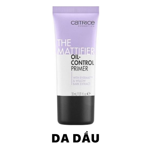 Kem lót kiềm dầu đều màu da CATRICE Primer Oli - Control Poreless Blur 30ml