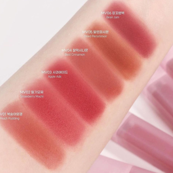 Son kem Black Rouge MUDDISH CUSHION VELVET