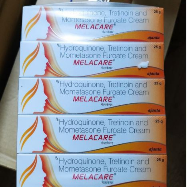 Kem Dưỡng Melacare Ajanta Làm Mờ Thâm Nám, Xóa Tàn Nhang ( màu vàng ) 25g