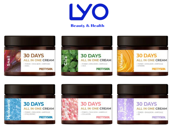 Kem Dưỡng Prettyskin 30 Days All In One Cream 100ml