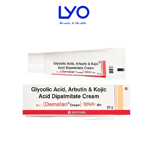 Kem Dưỡng Trắng Da Mờ Thâm Nám Demelan Cream 20g