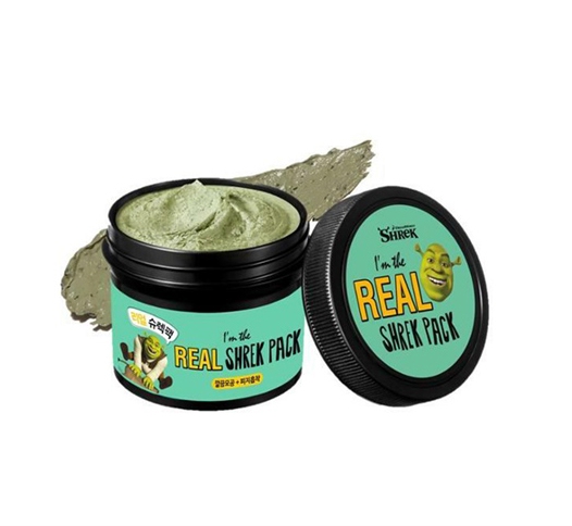 Mặt Nạ Đất Sét Bạc Hà Olive Young Dreamworks I'm The Real Shrek Pack 110g (Dạng Hũ)