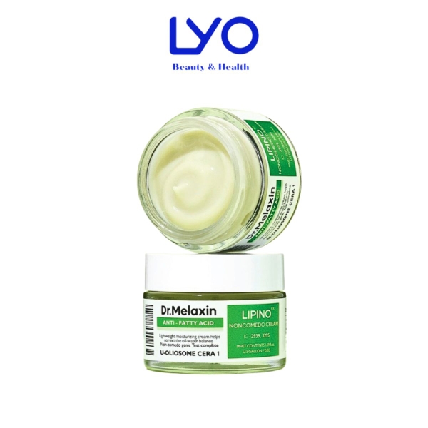 Kem Dưỡng Da Dr.Melaxin Lipino 50ml Kiểm Soát Dầu, Giảm Thâm Mụn, Không Gây Bít Tắc