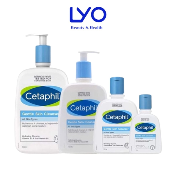d102 - Sữa Rửa Mặt Cetaphil Gentle Skin Cleanser (Dành cho da thường) 500ML, 250ML, 125ML