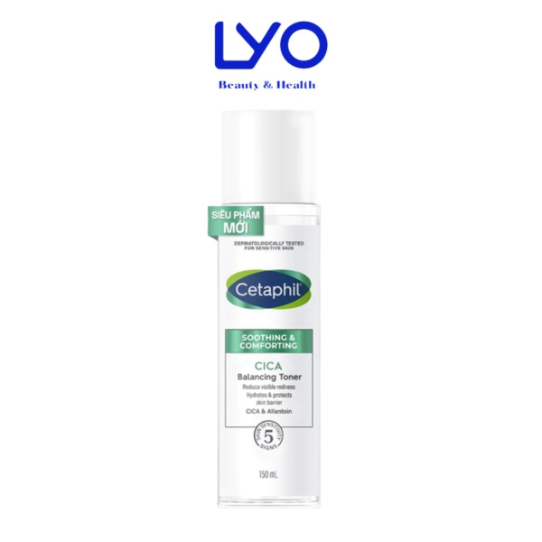 Nước cân bằng phục hồi và nuôi dưỡng da CETAPHIL Soothing & Comforting Cica Balancing Toner 150ml