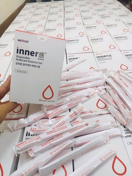 Gel Dưỡng Đa Năng Vùng Kín Hàn Quốc Wettrust Inner Disposable Multicare Essence Gel (Hộp 30 ống)