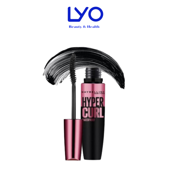 Mascara Maybelline New York Hyper Curl Very Black (màu hồng) 9.2ml