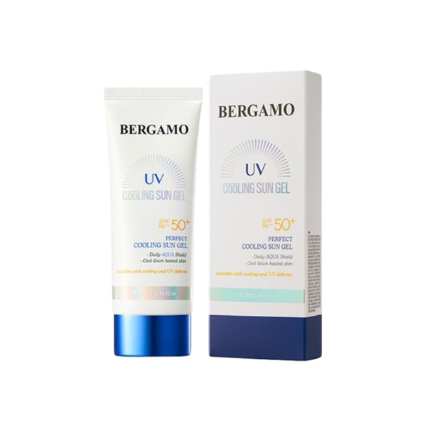 Kem Chống Nắng Bergamo Sun Screen SPF50 / Perfect Cooling Sun Gel Bảo Vệ Da & Dưỡng Ẩm Hàn Quốc 70ml