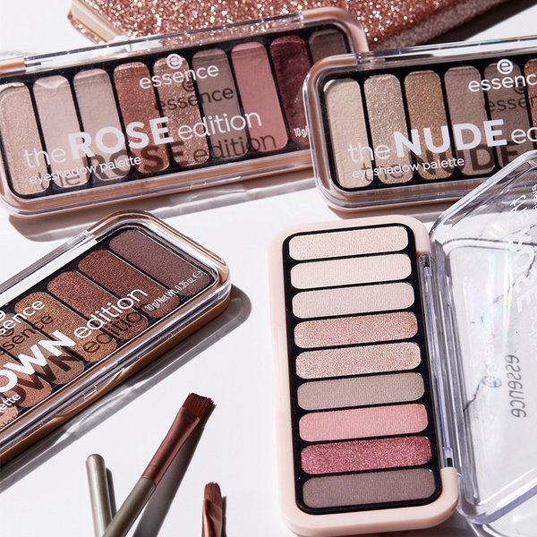 Bảng Phấn Mắt 9 Màu Essence Edition Eyeshadow Palette Lên Màu Chuẩn, Lâu Trôi 10g