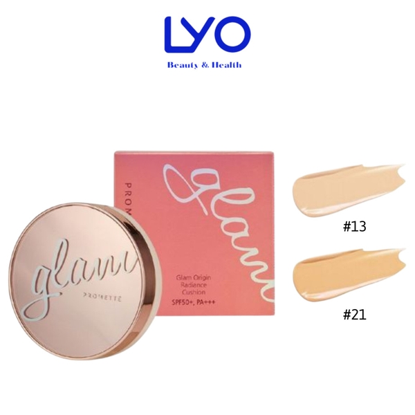 Phấn Nước Che Khuyết Điểm Enough Promette Glam Origin Radiance Cushion Hàn Quốc 14g