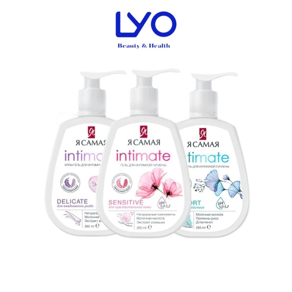 Dung Dịch Vệ Sinh Intimate Nga Ya Samaya 265ml Làm Sạch Dịu Nhẹ Cho Mọi Loại Da LYO