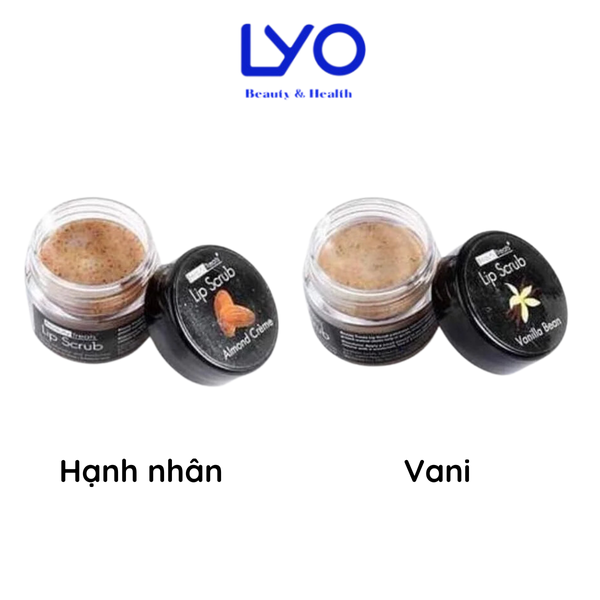 Tẩy da Chết Môi Beauty Treats Lip Scrub 10g (Hạnh nhân, Đậu)