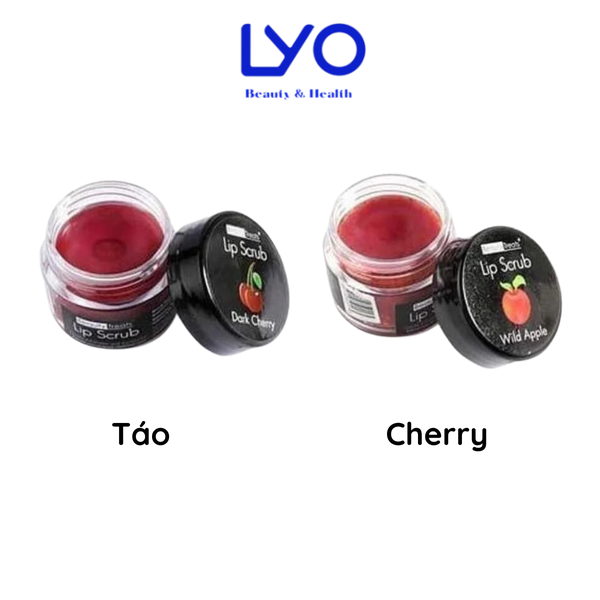 Tẩy da Chết Môi Beauty Treats Lip Scrub 10g (Dark Cherry, Apple)