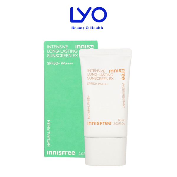 Kem Chống Nắng Innisfree Intensive Long – Lasting Sunscreen SPF 50+ PA++++ 50ml (MẪU MỚI)