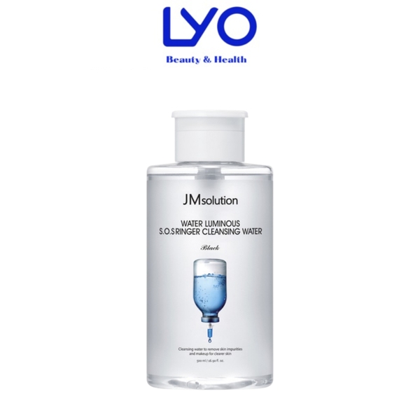 Nước Tẩy Trang Làm Sạch Sâu, Cấp Ẩm, Mềm Mịn Da JMSolution S.O.S Ringer 500ml