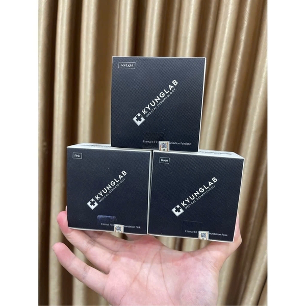 Phấn Nước Siêu Mỏng Nhẹ, Che Phủ Tối Ưu KyungLab Eternal Fit Cushion Foundation Kyung Lab Hàn Quốc 14g