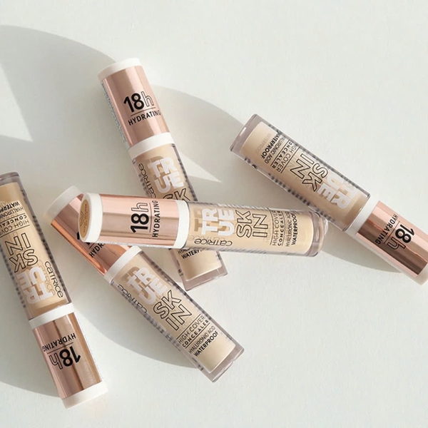 Kem che khuyết điểm 18h Catrice True Skin High Cover Concealer Che phủ tự nhiên, không thấm nước 4,5ml