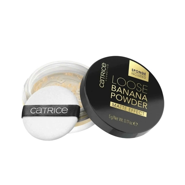 Phấn Phủ Kiềm Dầu Catrice Loose Banana Powder Che Khuyết Điểm Tự Nhiên, Cố Định Lớp Trang Điểm 5g