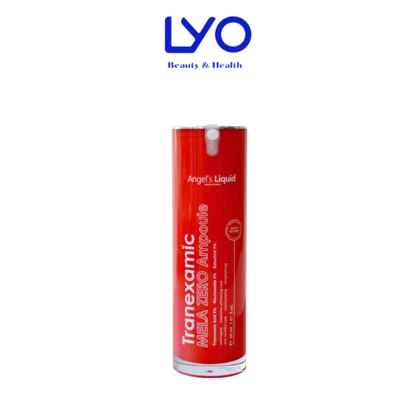 Siêu Tinh Chất Giảm Thâm Nám Chuyên Biệt Angel's Liquid Tranexamic Mela Zero Ampoule Dưỡng Sáng Làn Da Hàn Quốc 30ml