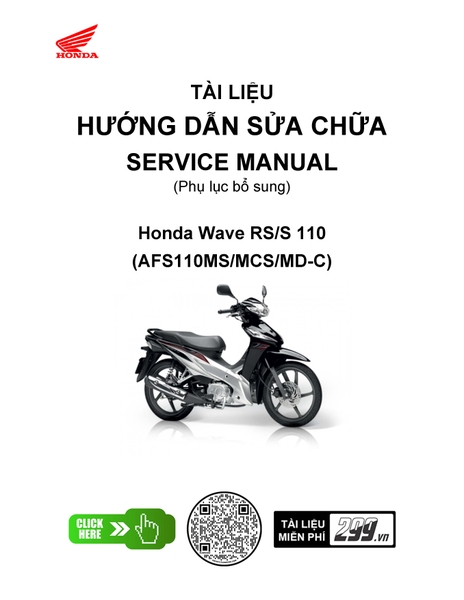 Tài liệu sửa chữa xe máy Honda Airblade  Tailieuoto