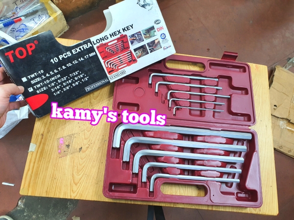 Bộ lục giác Top 10 cây hệ mét model TWT-10