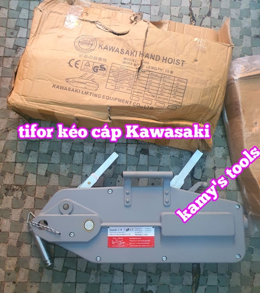 ifor ti phô kéo cáp Kawasaki 1.6 tấn 3.2 tấn NHS-1600 NHS-3200 chính hãng