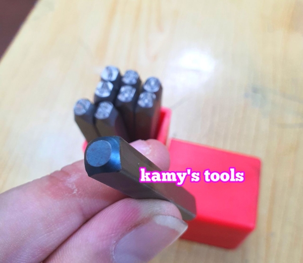 Bộ Đóng Số Xuôi Top YC-602 2mm 3mm 4mm 5mm 6mm