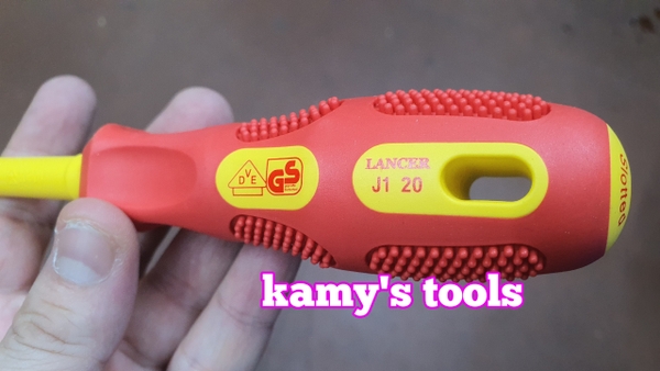 Tua vít bake dẹp cách điện Lancer 1000V 6mm cao cấp đài loan