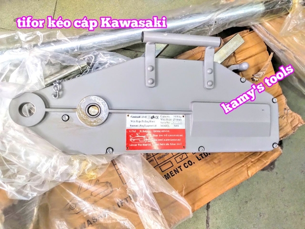 ifor ti phô kéo cáp Kawasaki 1.6 tấn 3.2 tấn NHS-1600 NHS-3200 chính hãng