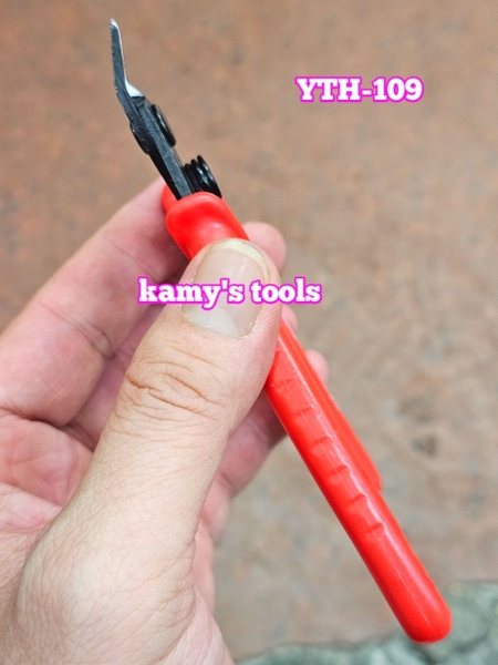 kìm cắt chân linh kiện điện tử YTH-109 dài 5 inch cắt góc nghiêng 45 độ