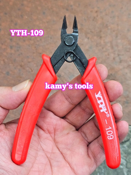 kìm cắt chân linh kiện điện tử YTH-109 dài 5 inch cắt góc nghiêng 45 độ