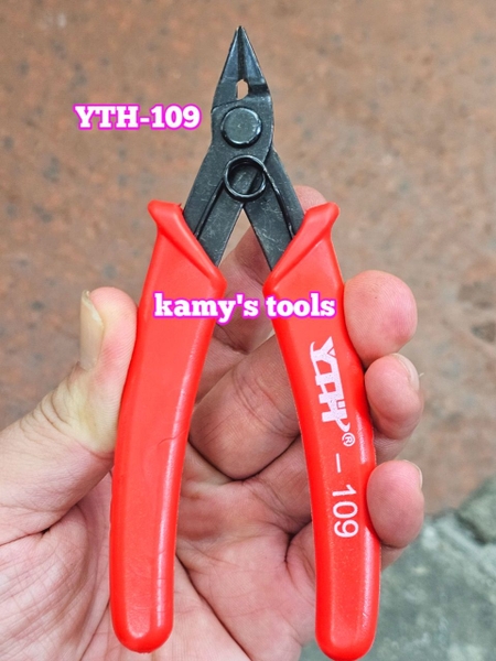 kìm cắt chân linh kiện điện tử YTH-109 dài 5 inch cắt góc nghiêng 45 độ