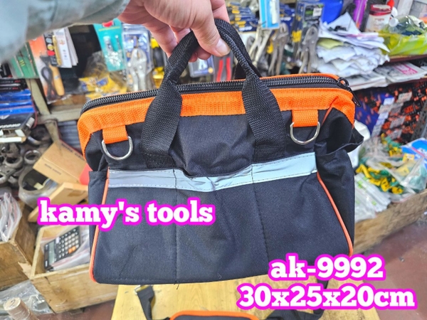 AK-9992 Túi xách đựng dụng cụ đồ nghề đa năng Asaki 300x250x200mm