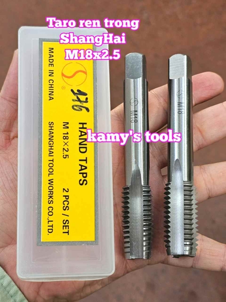 Bộ ta rô taro tạo ren trong M14 M16 M18 Shanghai thượng hải nhiều bước ren