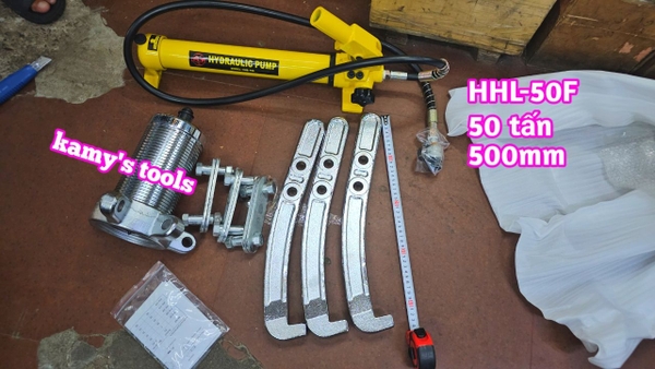 Cảo thủy lực bơm rời 50 tấn HHL-50F TLP mở đường kính 500mm bơm HHB-700