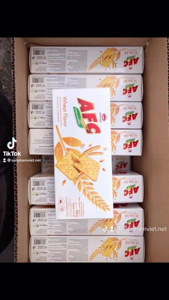 Bánh quy AFC vị lúa mì 200gr