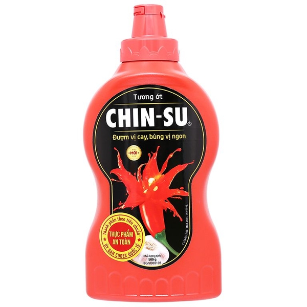Tương ớt chinsu ベトナム産　ホットチリソース CHIN-SU CHILLI SAUCE 520gr