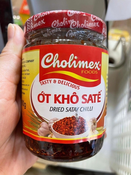 Ớt khô sa tế Cholimex