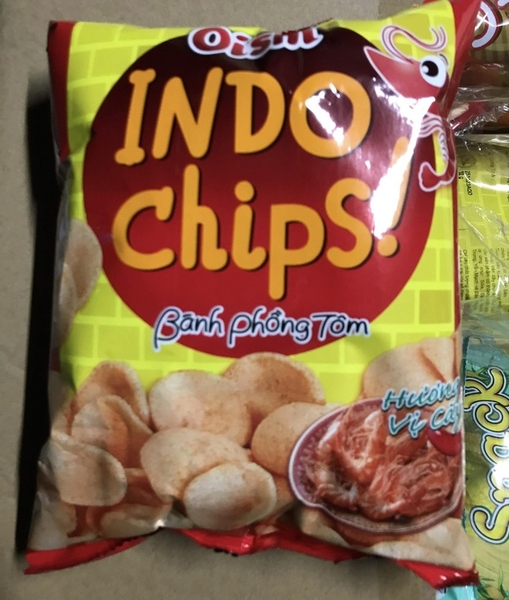 INDO CHIPS (OISHI) Bánh Phồng tôm