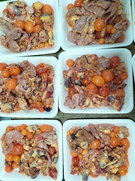 Sét Tràng trứng mề gà (500gr)