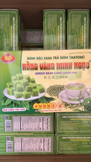 Bánh đậu xanh Minh Ngọc vị Trà Xanh (280gr)